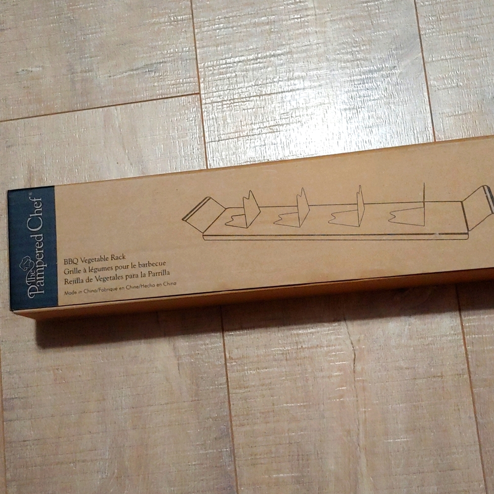 Pampered Chef BBQ vegetable rack